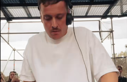 Dean Turnley DJing live at Pitch Festival